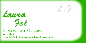 laura fel business card
